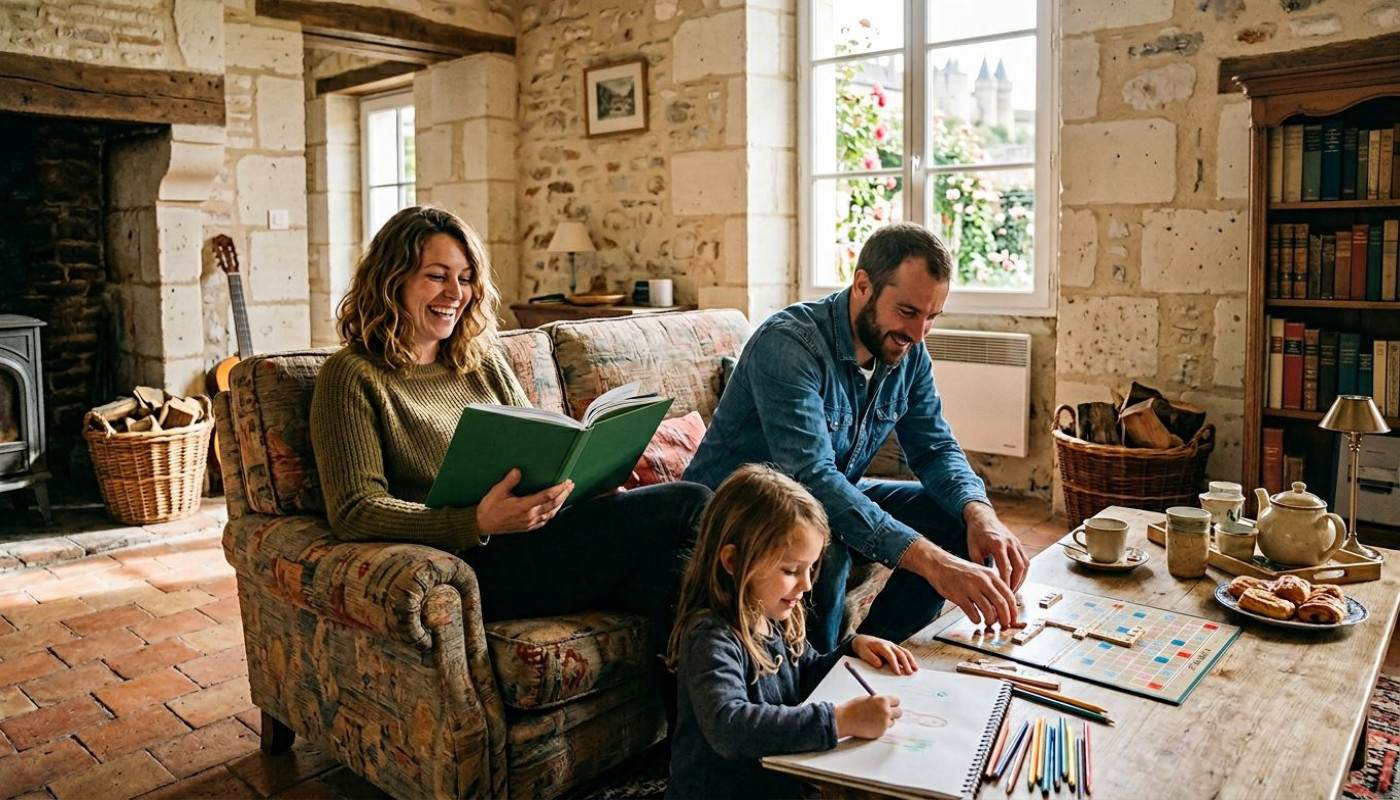 Week-end sans écran : récit d’une parenthèse dans un gîte à Chinon
